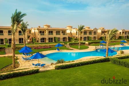 Own a fully finished two-bedroom chalet on the sea for sale in Ain Sokhna, La Vista Gardens Village