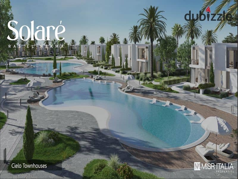 With only 5% down payment, a fully finished 3-room chalet in Solare Ras El Hekma with Misr Italia - 25% cash discount 23