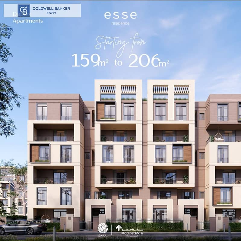 ONLY EGP 400K  Own Your Apartment in New Cairo - core & shell - luxury living compound - 8 years installment 9