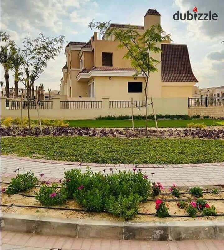 Villa for sale, 212 square meters, at the price of an apartment and a big discount on cash on Suez Road 4