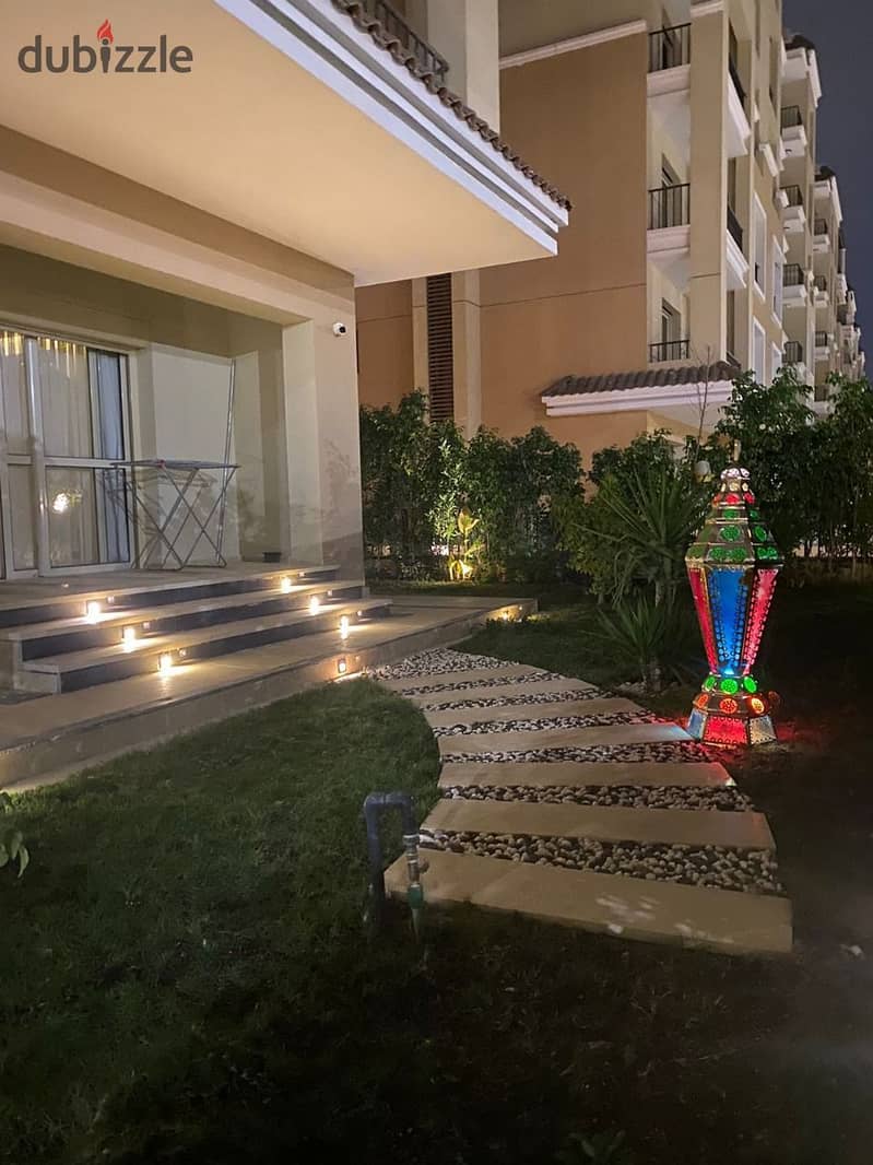 Fully Furnished Apartment with Garden ready to move in, in Sarai 8