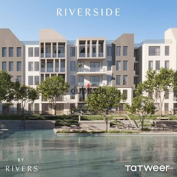 Twin house for sale in Rivers El Sheikh Zayed Compound 6