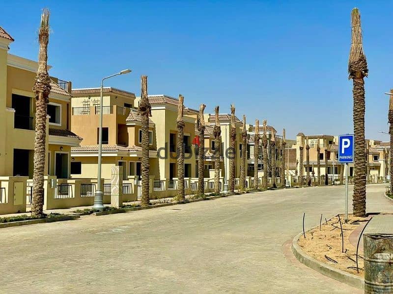 town house 295M for sale ready to move prime location fully finished,under market price in sarai 5