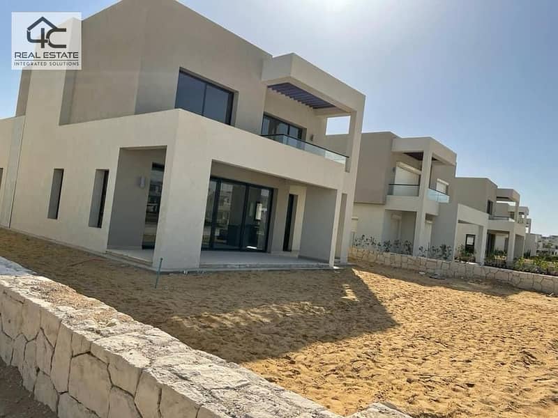 own now  chalet in a prime location in installments with a garden and  the largest open sea view 7