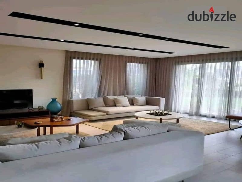 4-room duplex for sale in New Cairo in Taj City Compound 9