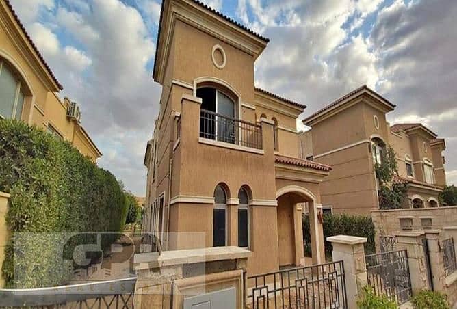 Standalone Villa 294m with 8Y installments in Stone Park Katameya New Cairo 0