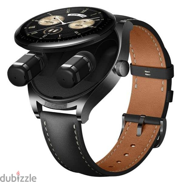 huawei watch buds black stainless steel 1