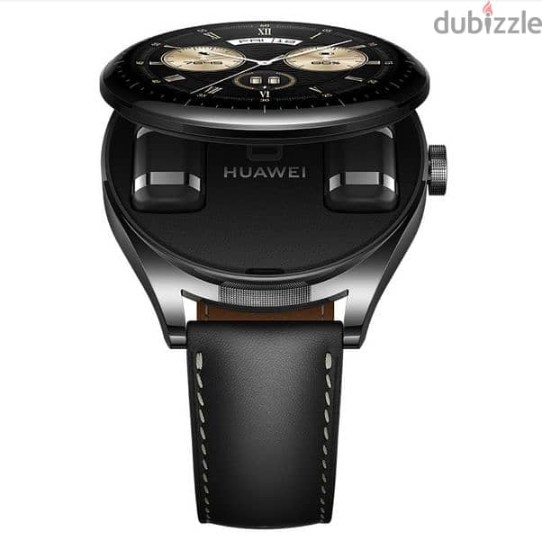 huawei watch buds black stainless steel 2