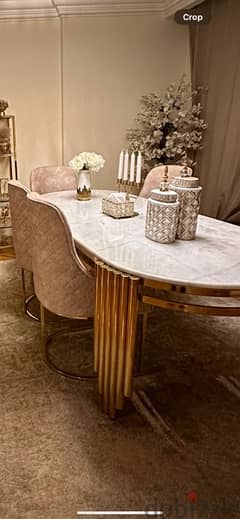 dining table marble