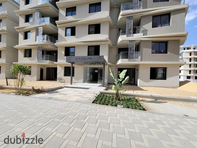 ارخص شقة ارضي للبيع متشطبة معاها حديقة خاصة باقل مقدم في بالم هيلز التجمع الخامس  For sale apartment with the lowest down payment in Palm Hills 9