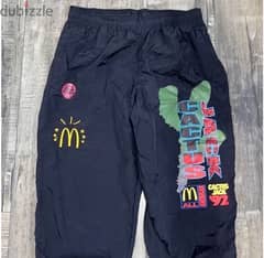 Travis Scott x McDonald's All American '92 Nylon Pants Black Size M