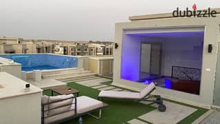 For Rent Penthouse With Swimming Pool in Compound  Galleria Moon Valley