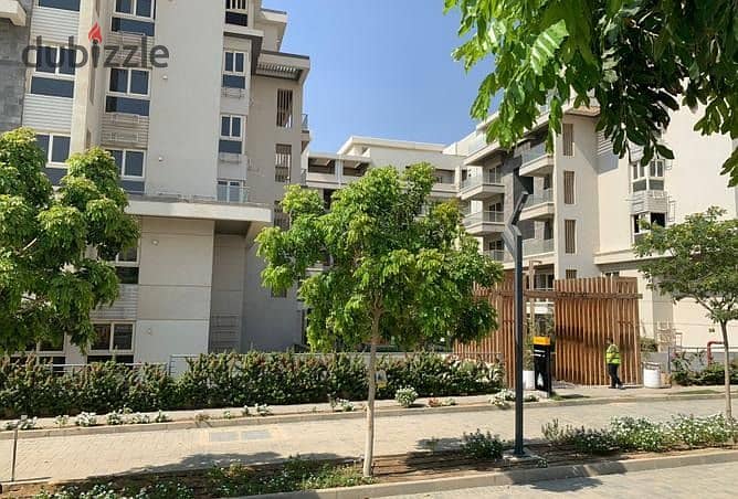 for sale apartment with garden ready to move finished with ACs installment icity 8