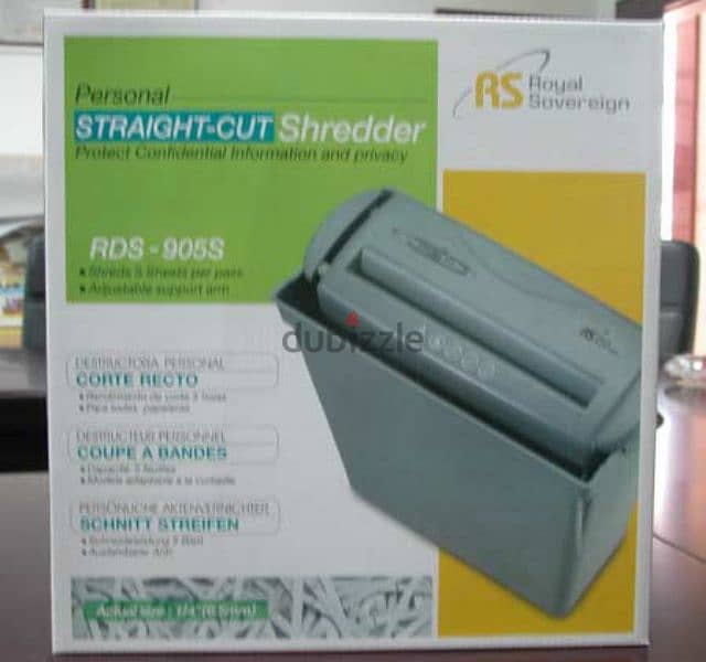 New paper shredder 0