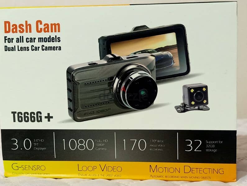 dash cam T666+ 2