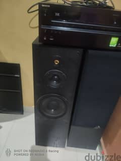 سماعات بايونير و جهاز امبلفير onkyo