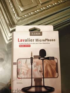 ميك Lavalier microphone 3متر 100جنيه