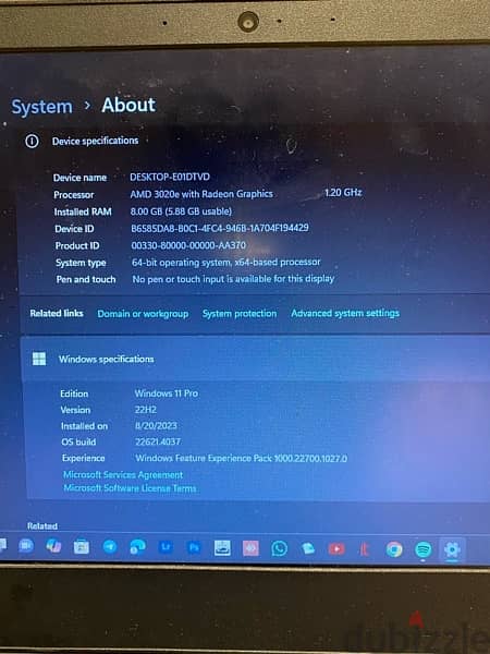 laptop lenovo V14-ADA 1