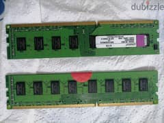 راماتddr3 كمبيوتر استيراد 2+2 = 4رام