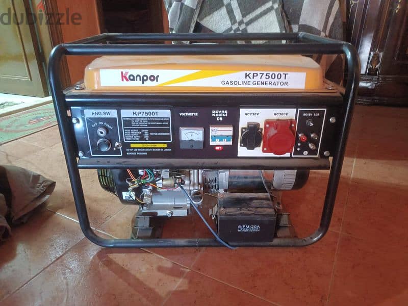 KANPOR KP7500T GASOLINE GENERATOR 1