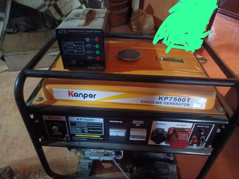 KANPOR KP7500T GASOLINE GENERATOR 5