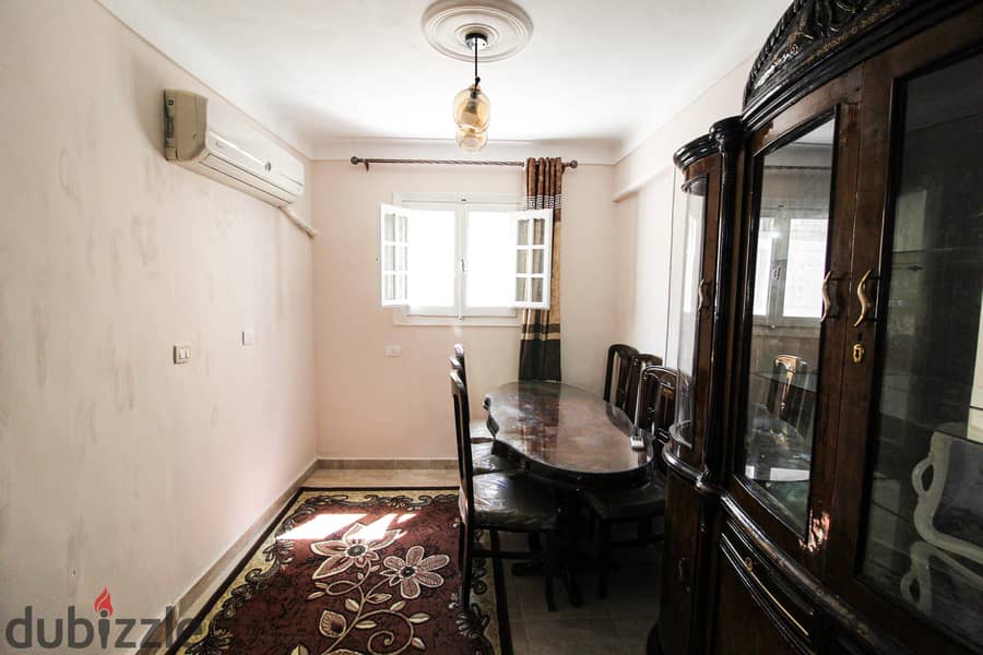 Furnished air-conditioned apartment for rent 90 meters in Smouha, Nasr Street - 12,500 per month 3