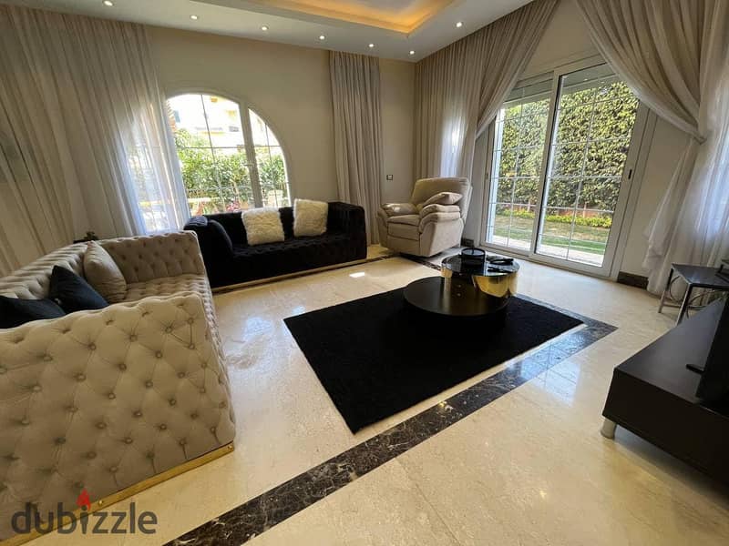 Villa with open view in Hyde park New cairo compound in fifth settlement 13