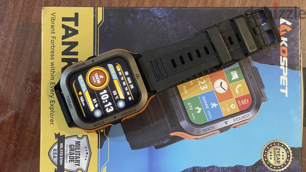 KOSPET TANK M2 Smartwatch- Band -warranty. ساعة تانك ام ٢ -باند- بضمان 6