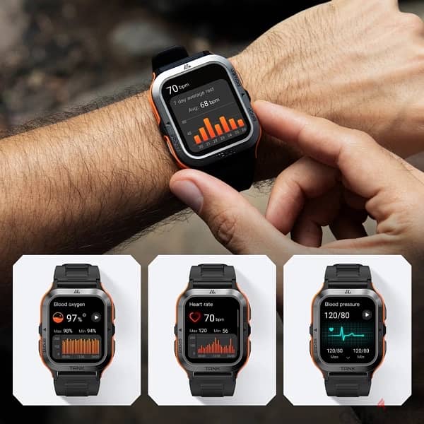 KOSPET TANK M2 Smartwatch- Band -warranty. ساعة تانك ام ٢ -باند- بضمان 14