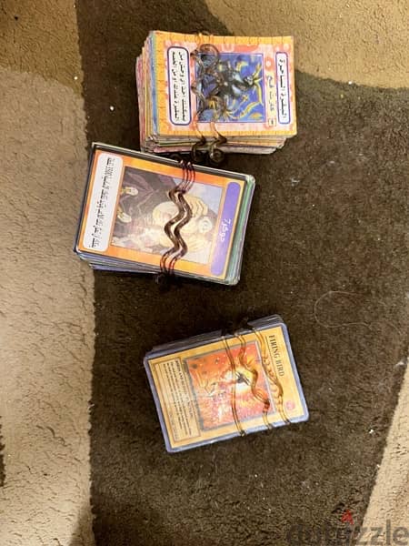 300+ yugioh cards for sale 70 original and 230 Egyptian كروت يوجي ٣٠٠ 1