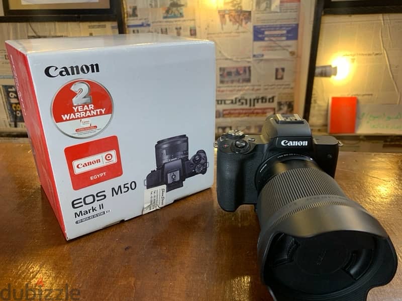 canon m50 mark ii like new 7