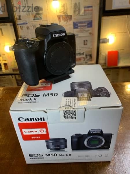 canon m50 mark ii like new 8