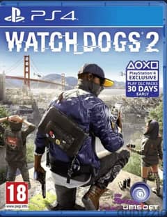 watch dogs ps4 used cd