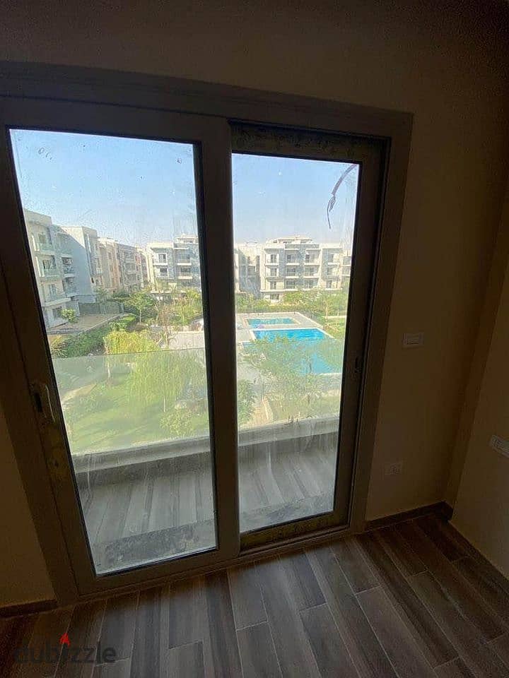 Immediate delivery flat 123m pool view in galleria compound new cairo 3