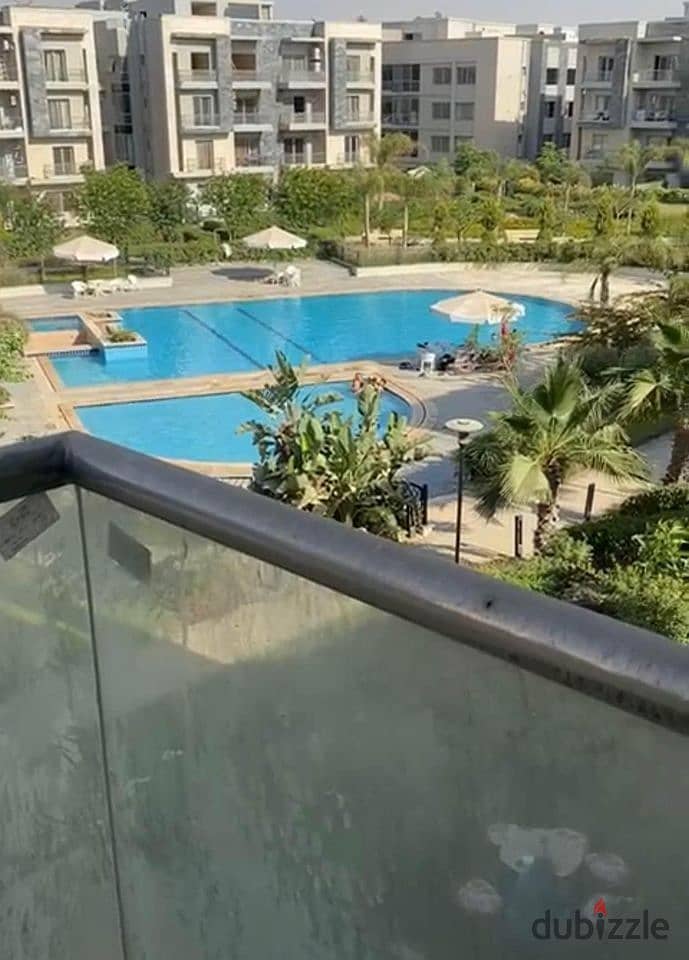 Immediate delivery flat 123m pool view in galleria compound new cairo 9