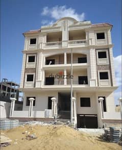 apartment for sale 205 meters with a very special discount receipt for a year and a half semi finished in Beit Al Watan Fifth Settlemen