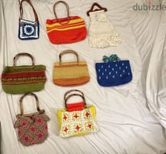 Handmade Bags with crochet - شنط كروشيه