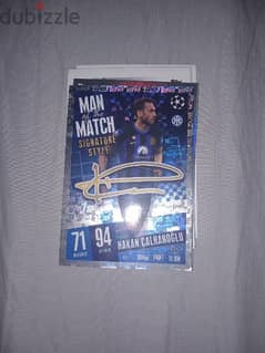 match attax hakan çalhanglu signature style