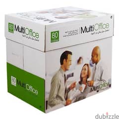 Multi Office A4 Size Copy Paper 80 gm (pack of 5)