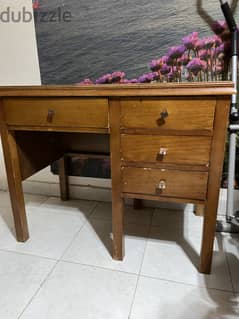 مكتب خشب wooden desk