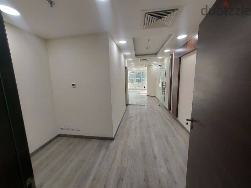 مكتب اداري للايجار 114م علي شارع التسعين التجمع الخامس Office For Rent 5