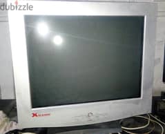 Xtreme 17" CRT flat monitor - شاشة كمبيوتر اكستريم 17 بوصة 0