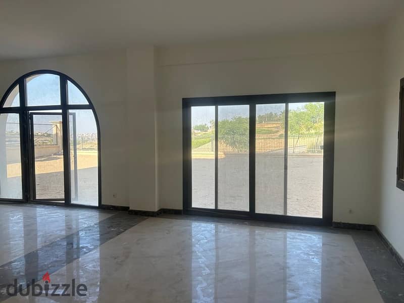 For Rent Semi Furnished Villa in Compound Uptown Cairo 2