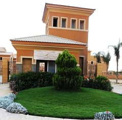 Townhouse Corner brand new for rent at Dyar Park compound new cairo