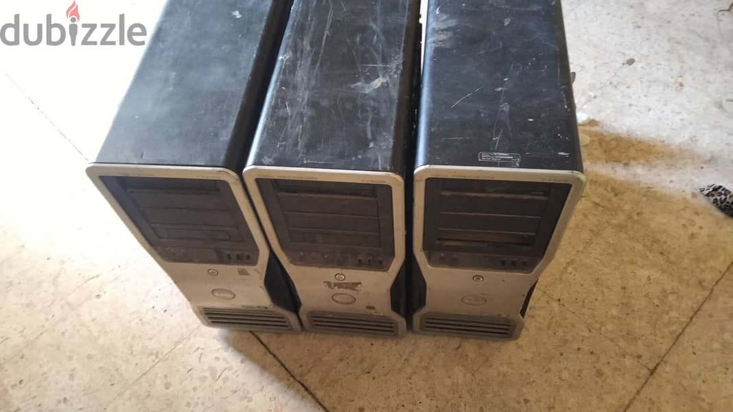 3 كمبيوتر dell t7500 للبيع لوت 0