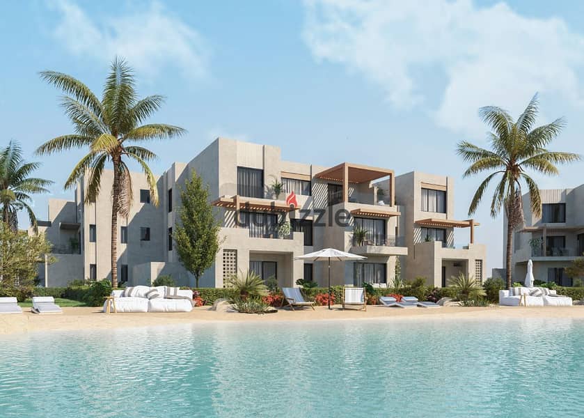 Villa for sale in Makadi Orascom Hurghada 193m fully finished Makadi Heights 5