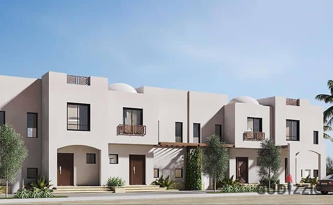 شالية دوبلكس للبيع 3 غرف متشطب كامل بقرية مكادي هايتس الغردقة Makadi heights 9