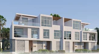 Large Fully Finished Townhouse Corner in front of Alamein Towers North Coast over a 7 years payment plan with a near Delivery! 0