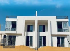 Ready to move Twin House Villa instalments over 5 years , Direct on Waslet Dahshour Road Sheikh Zayed in Lac Ville Compound from Elgabry Developments. 0