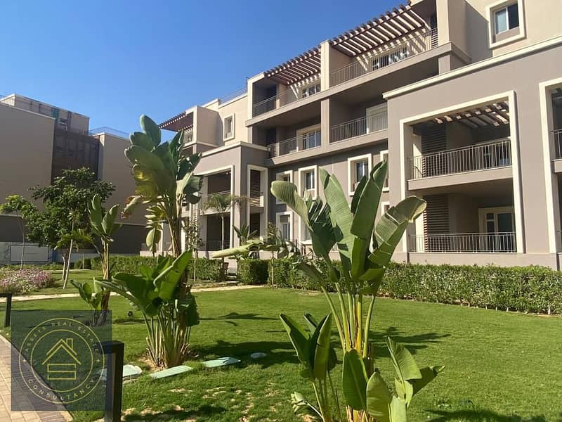 2Bedrooms garden apartment for sale at October Plaza Sodic 6th , asking for 2.48 million down payment and the remain over 6 years 1